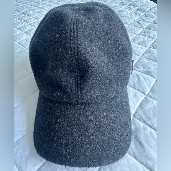 Wool/Cashmere Blend Ball Cap with Ear Flaps, Extra Large - Picture 2 of 6